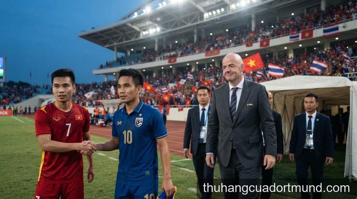 Chung kết lượt về ASEAN Cup 2026: Việt Nam vs Thái Lan và sự hiện diện của Chủ tịch FIFA