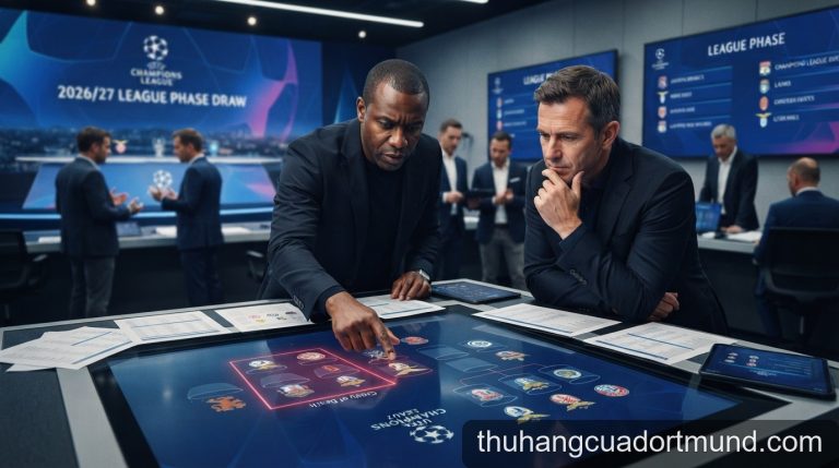 Phân tích kết quả bốc thăm Champions League 2026/27: Những bảng đấu tử thần và cơ hội cho các ông lớn
