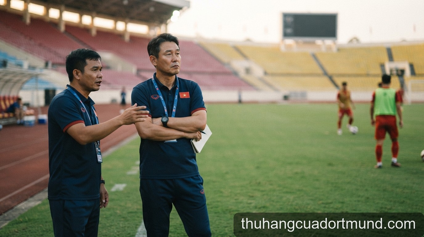 FIFA ASEAN Cup 2026: Quang Hải vắng mặt, HLV Kim Sang-sik đối mặt bài toán nhân sự khó